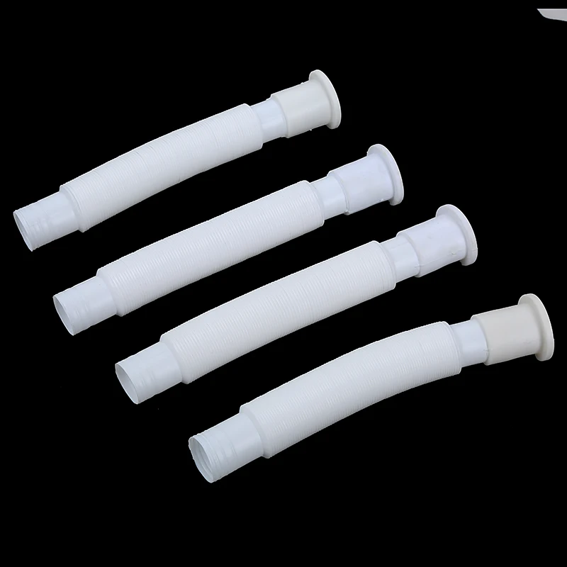 plastic Bathroom Sink Shower Basin Salon Hose Flexible Waste Pipe