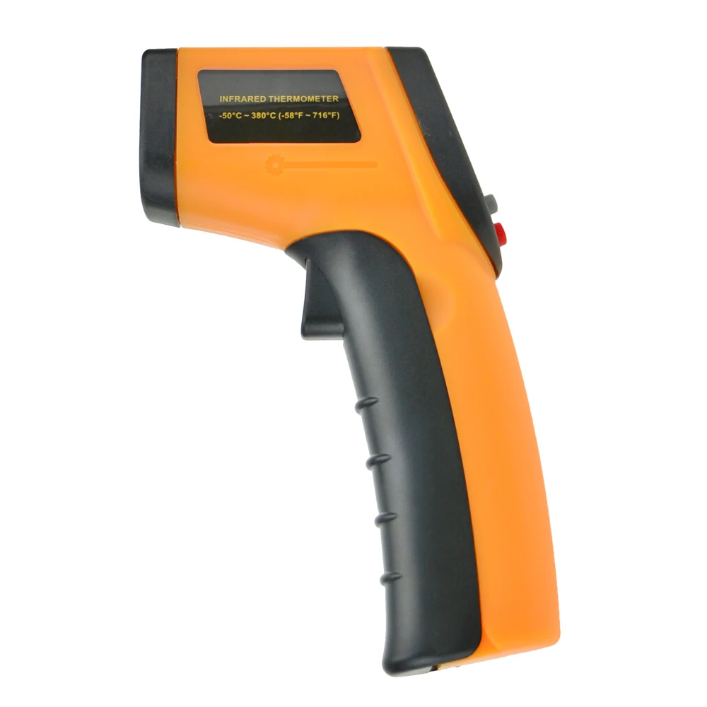 
GM320 Digital Non Contact Laser infrared Oven Thermometer Sensor -50-380 Degree Temperature Pyrometer IR Laser Point Gun Meter 