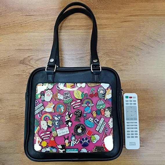 High Quality Pu Backpack Fashion School Bookbag Teens Student Sling Shoulder Ita Bag Crossbody Messenger Custom Leather Tote Bag