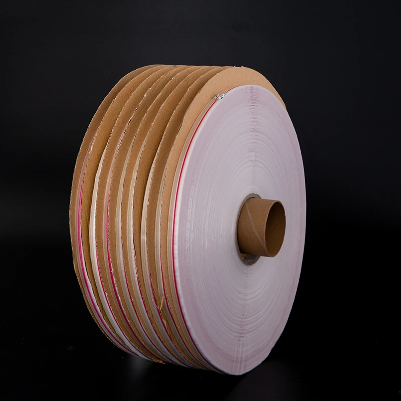 Antistatic removable packaging resealable opp pp plastic bread bag with lip for jewelry self adhesive bag sealing tape