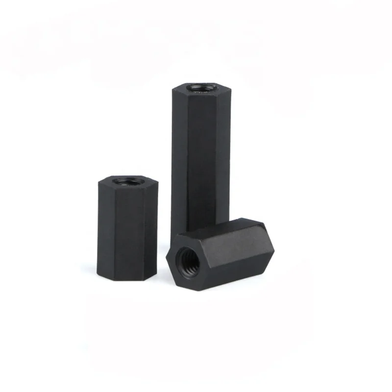 M3 * 0.5 internal thread nylon hexagonal isolation column push-in PCB insulation support column