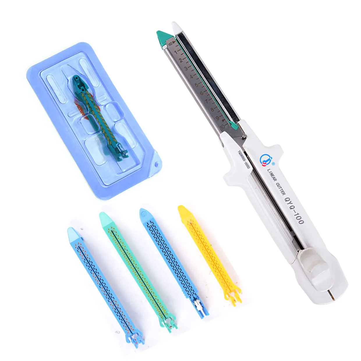 Одноразовый линейный резак степлер и нагрузочные блоки