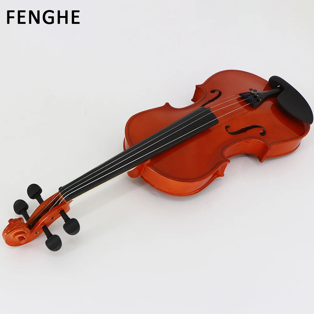 HV01A Factory Price Handmade Maple Acoustic Professional Violin 4/4 With Foam Shaped Case and Kits