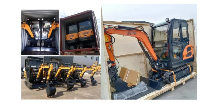 HT18  ht10 ht15 ht20 ht08 HighTop1.8Ton MiniExcavators 1 Ton,Minibagger 800 Kg With Ce Iso