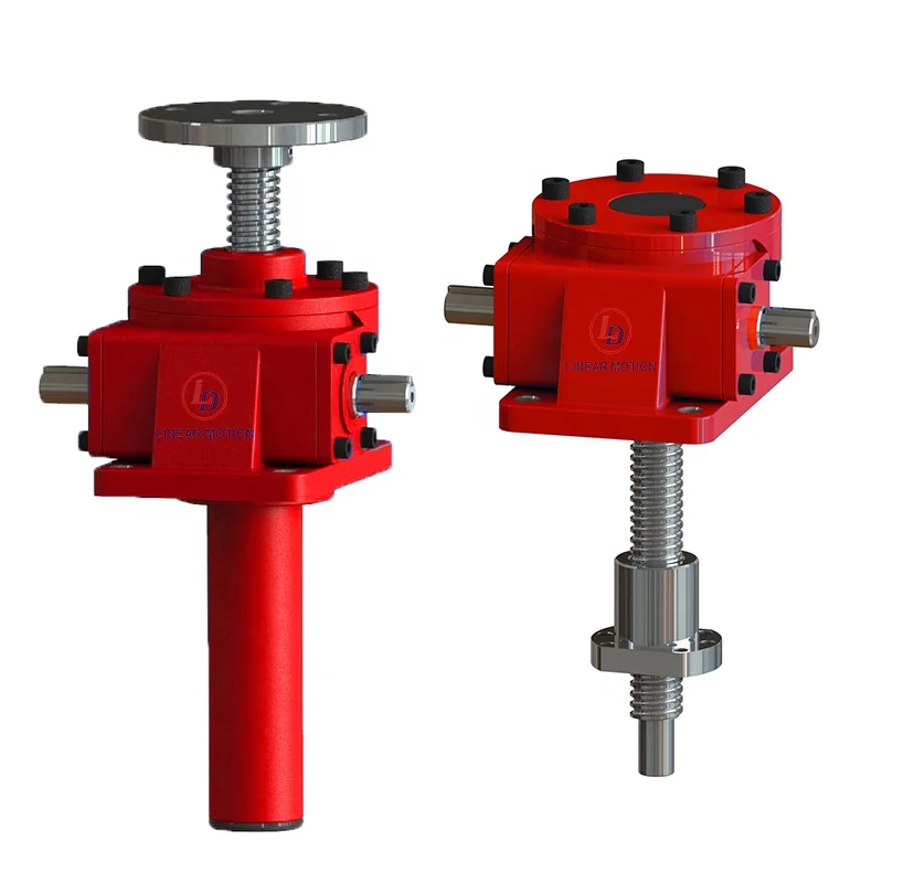Best selling trapezoidal screw jack ACME thread lift 2.5 ton worm gear screw jacks