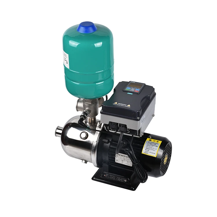 High-Pressure Intelligent Variable Frequency Water Pump Stainless Multistage Pump Wastewater Treatment 5HP Electric Booster OEM