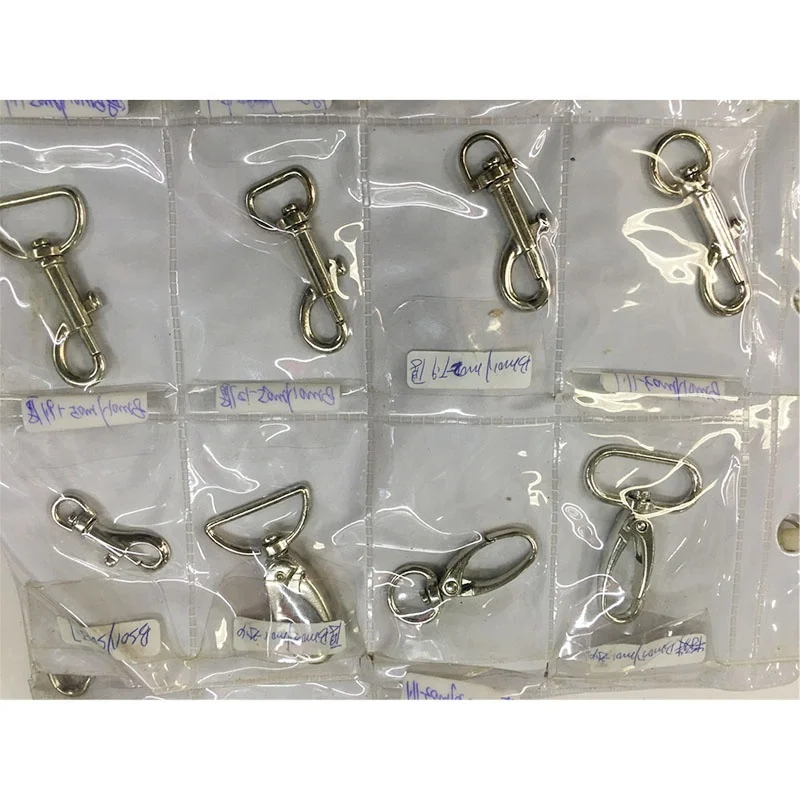 wholesale zinc alloy pet dog clasp chain hook clips bag chain accessories promotional gift customized logo buckles strong heavy