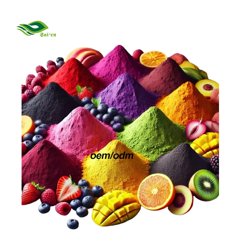 OEM ODM Bulk Pineapple Fruit Powder 100% Pure Water Soluble Food Vegetable Fruit Drink Powder Fruit Juice Powder