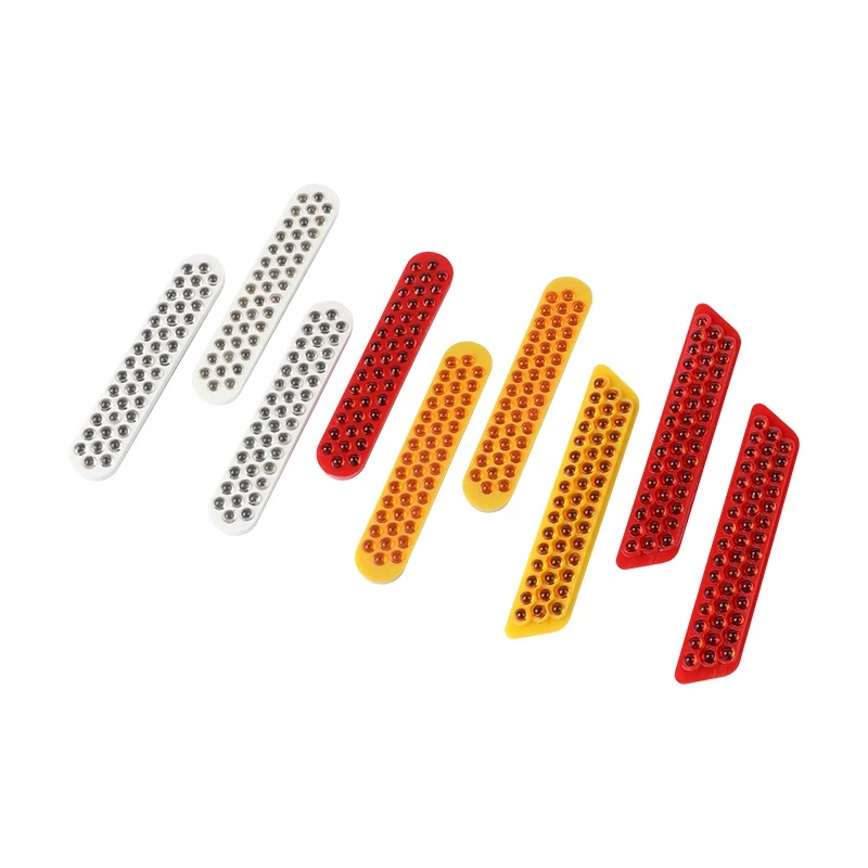 Glass Bead Reflector Lens Cat Eye Microprism Lens for Road Stud Reflective Road Stud