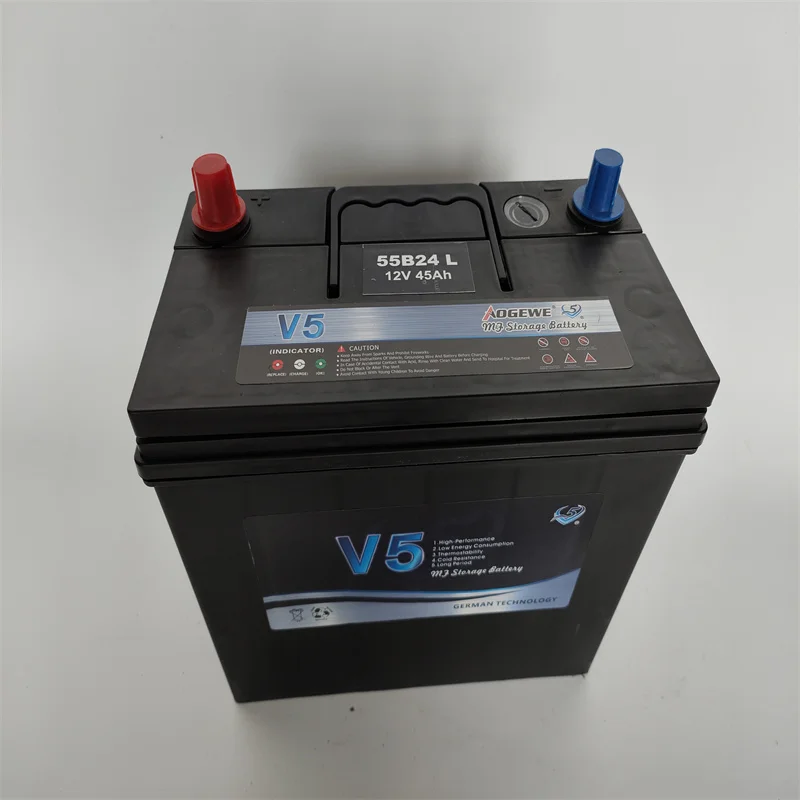 Wholesale batterie voiture 12v auto battery Made in China 55B24L NS60,NS60MF,46B24,N40 batterie de voiture