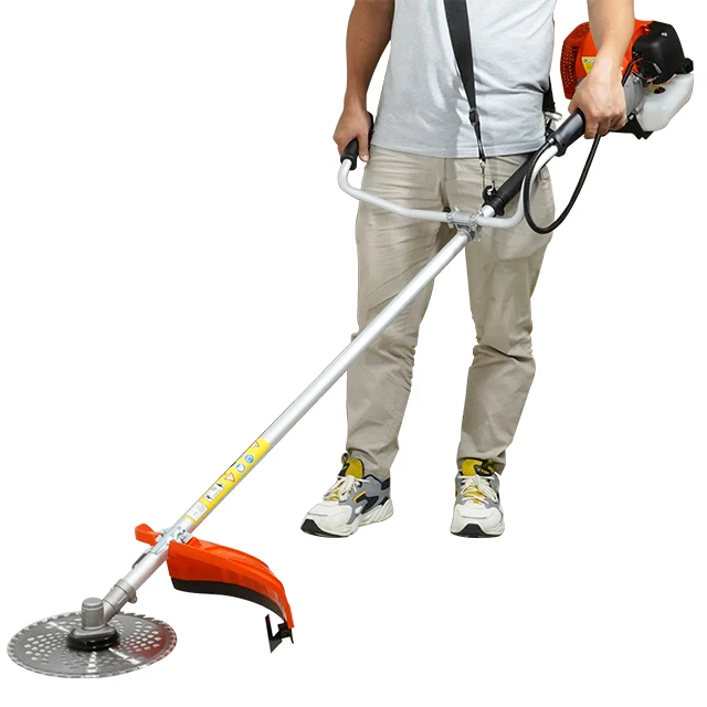 
2-Stroke garden petrol tool manual brush cutter for grass weeding for Agriculture Machine 