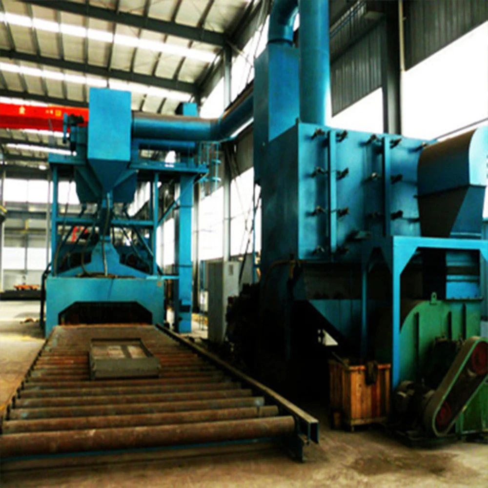 Q69 дробеструйное оборудование/стальная пластина структура Дробеструйная Очистительная Машина для продажи