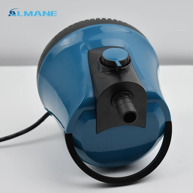 Aquatic fish tank bottom suction adjustable submersible pump for fish pond filtration 110V-220V pond circulating fountain pump