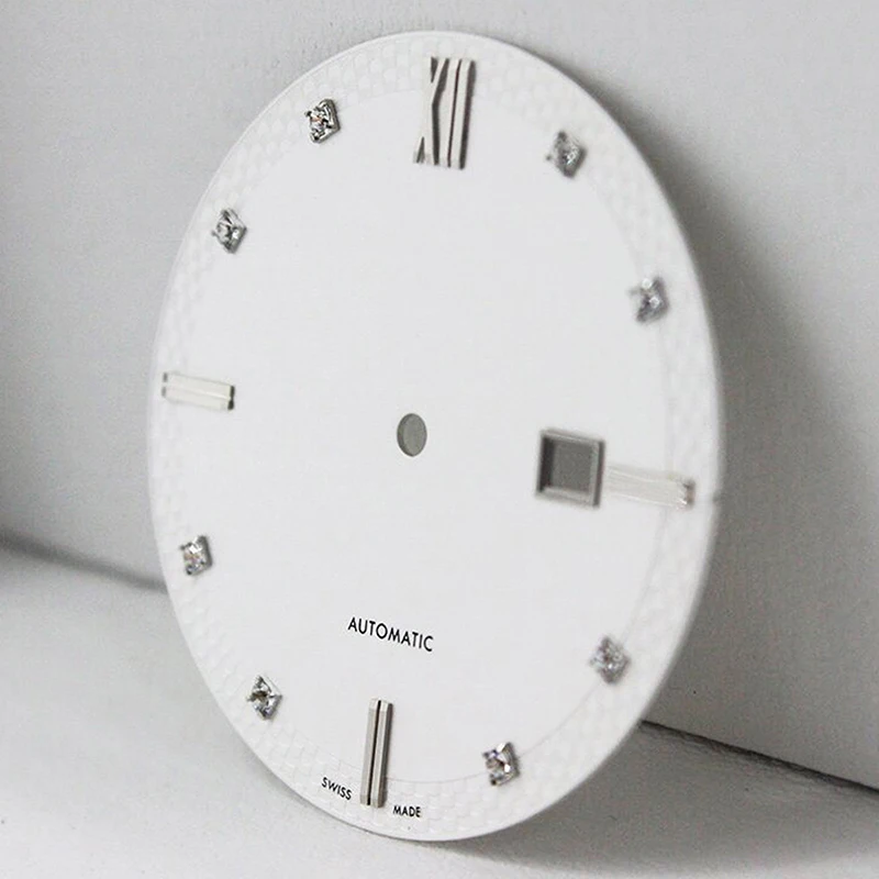 Professional watch accessories factory diamond rivet scale hydraulic screen calendar window literal watch face