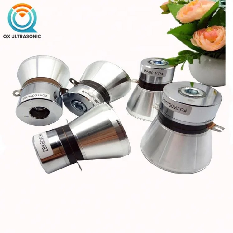 28KHz 100W Industrial Ultrasonic Transducer for Cleaning Machine China Manufacturer Ultrasound Cleaner Competition Price