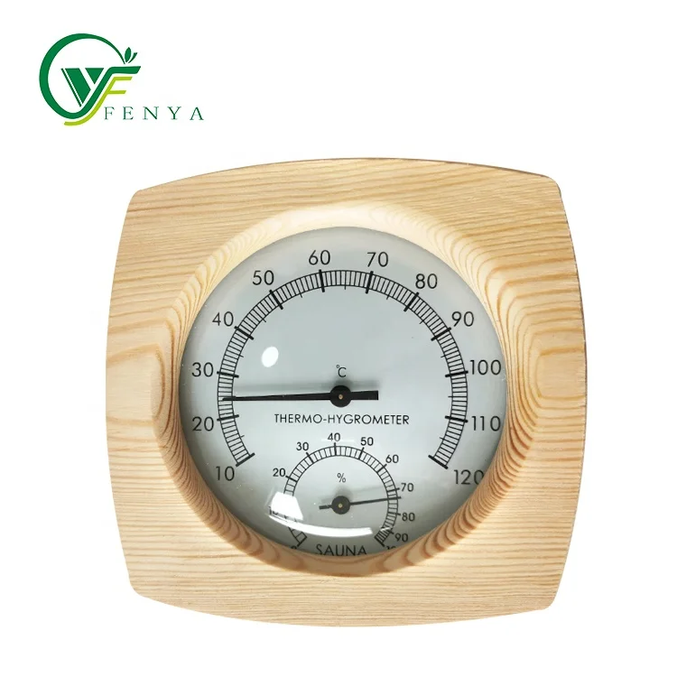 Cheap Price Hygrometer ThermometerWall Mounted Far Infrar SaunaAccessories Set
