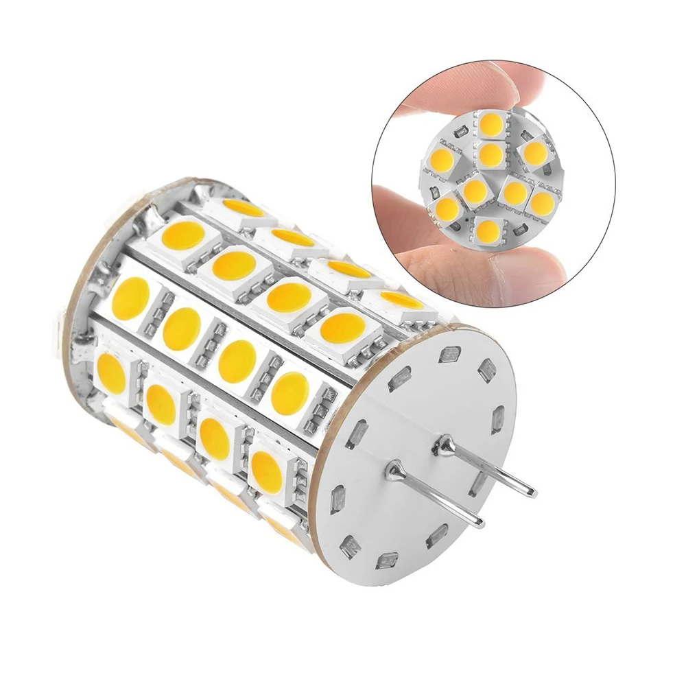 LED 12v GY6.35 SMD lamp replacement wick low voltage light bulb 360 degrees light energy saving household corn halogen lamp