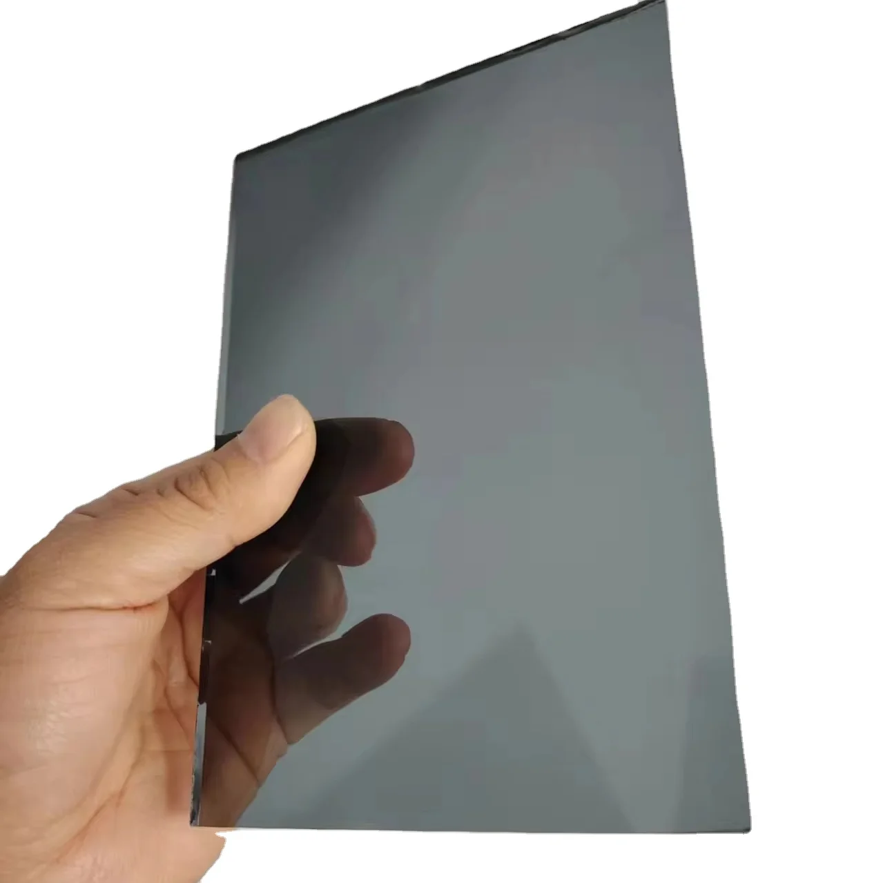 China  factory  the  lowest   price    european   grey   glass /black glass for curtain  wall