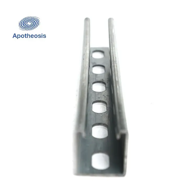 Electro Galvanized Support Slotted Channel