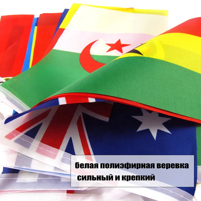 Factory Direct Sale Custom Various Styles  String Flag Custom Pennant String Flags Orange Triangle Flags String