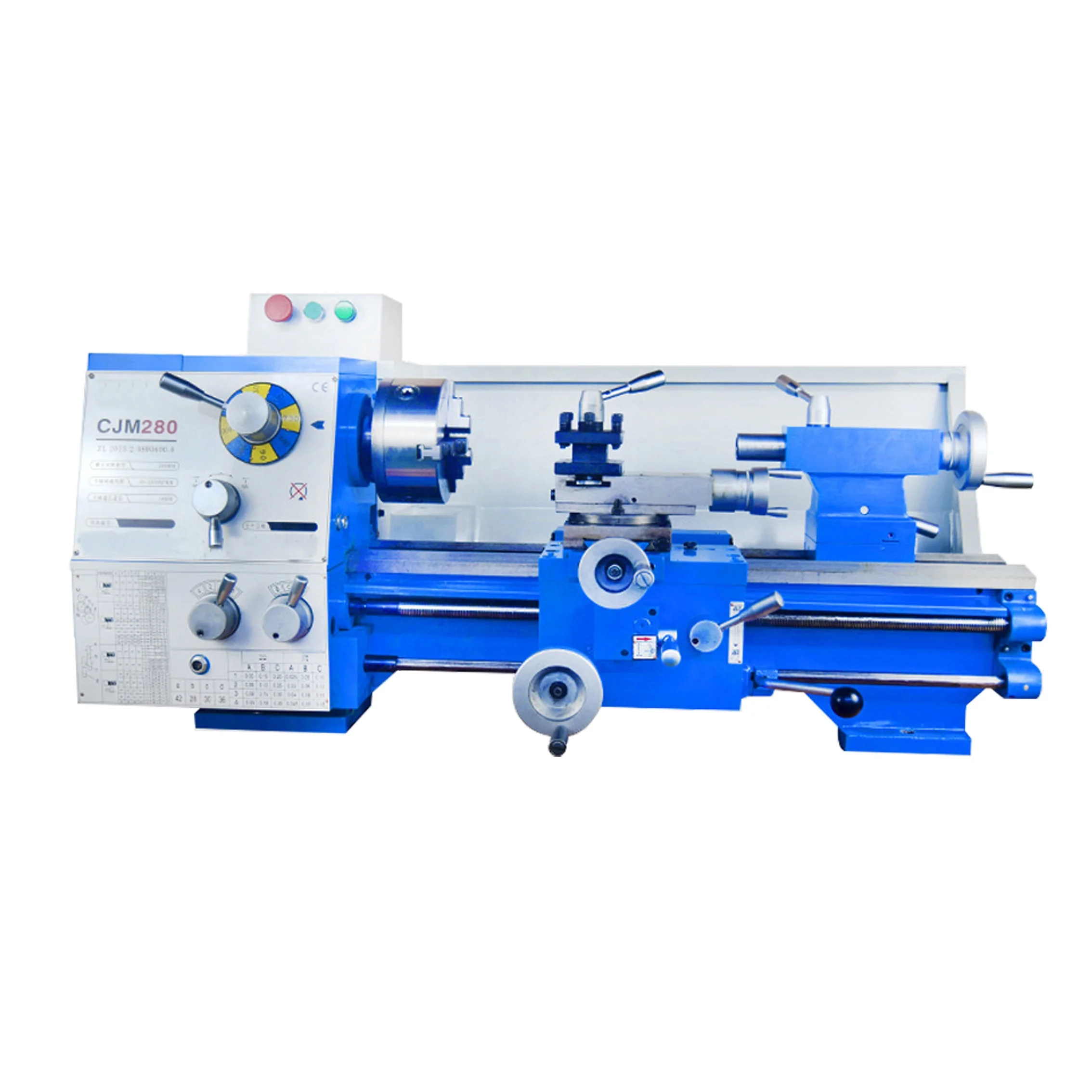 hobby mini lathe machine CJM280 with 750mm center distance