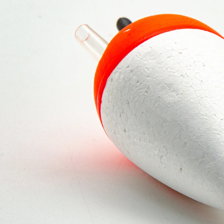 80mm 2ps/sets Eps Foam Mixed Colour Environmentally Fluctuate Friendly Materials High Quality Trout Luminous Fishing Floats Set