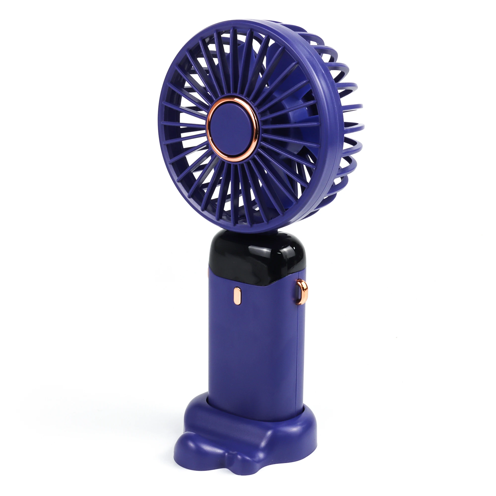 Summer Foldable Hand Fan Digital Display Handheld Portable Foldable Rechargeable Sports Mini Fan