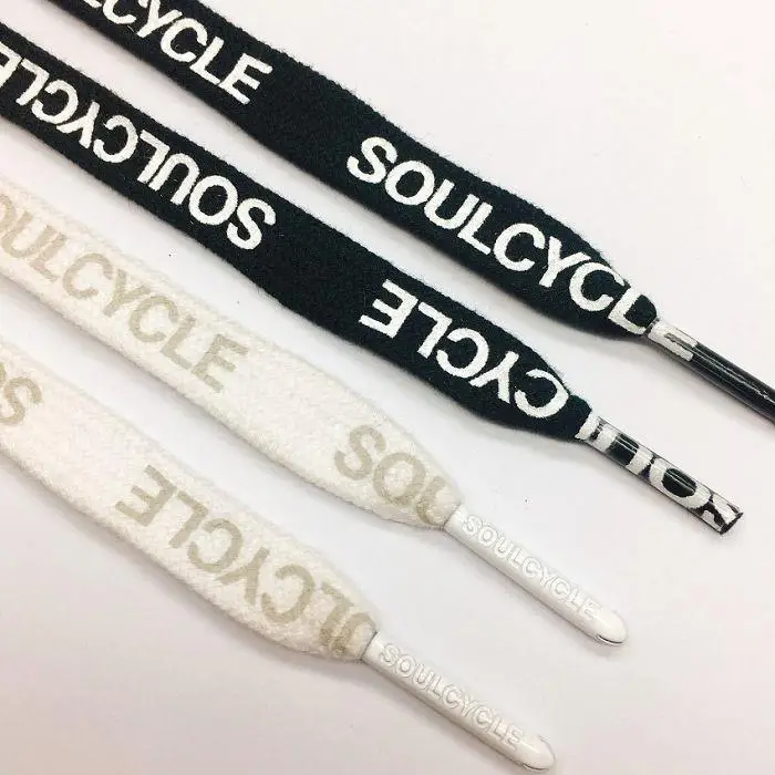 Custom drawstring cord  for sports pants waist rope hoodie drawcord with logo