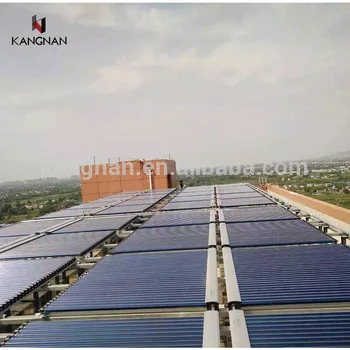 New small rigid plastic solar thermal parabolic trough water heater evacum tube collector for swimming pools