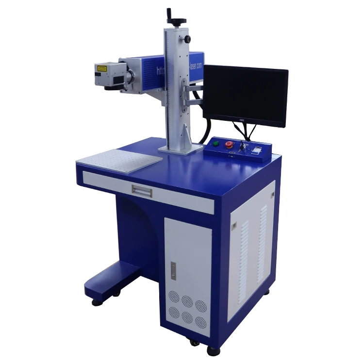 2024 hot selling 30W 60W co2 laser marker machine plastic bottle wood leather co2 laser marking machine for sale
