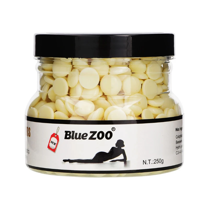 Professional Salon Use High Quality Custom  Hair Removal Hard Wax Beans Pellet ,Wax Beads 250g