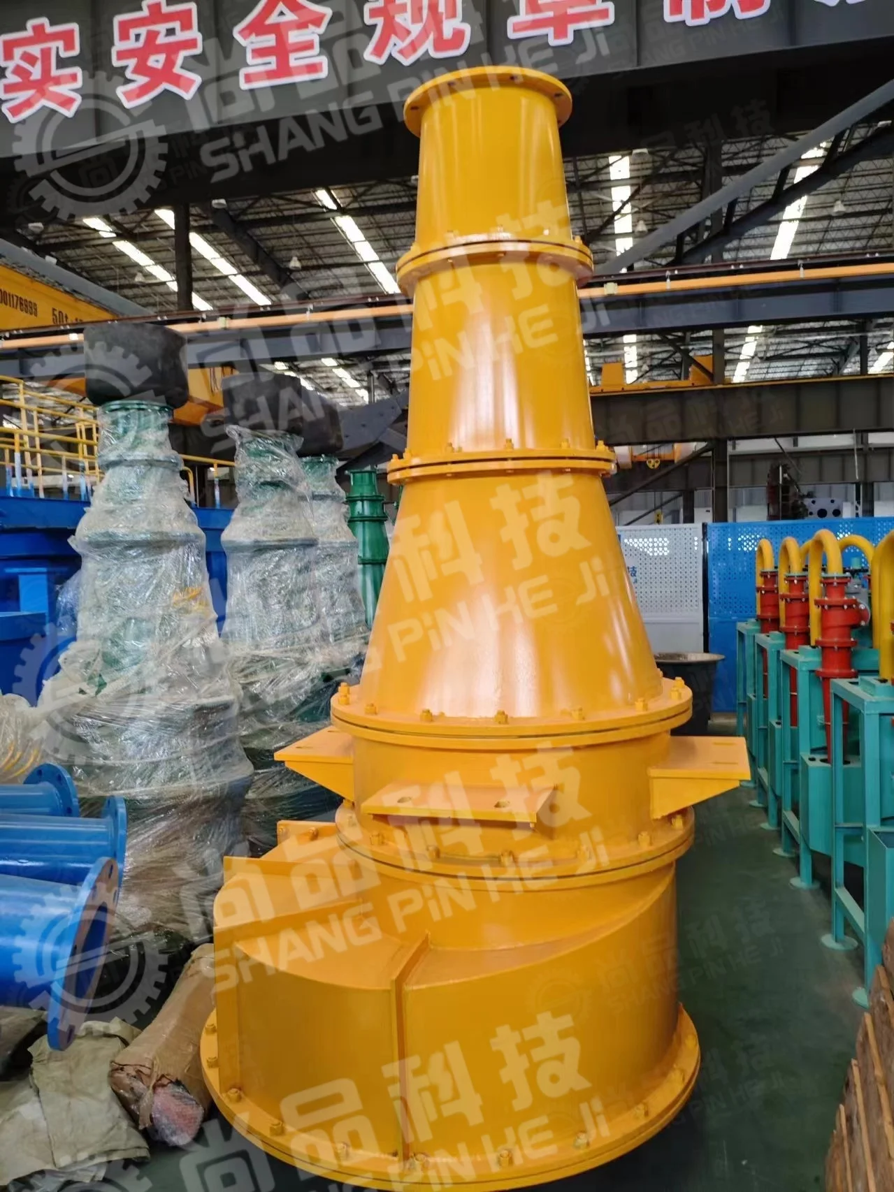 Smax840GX-E Hydrocyclone Mineral Separator Steel Construction New Condition Gold Ore Washing Plant Core Pump Construction