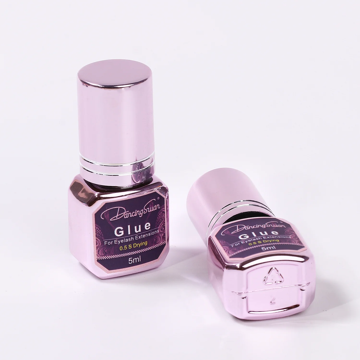 Professional High Quality Black Vegan Eyelash Extensions Glue 0.5-1 Sec Fast Drying & Strong Eyelash Extension Adhesive