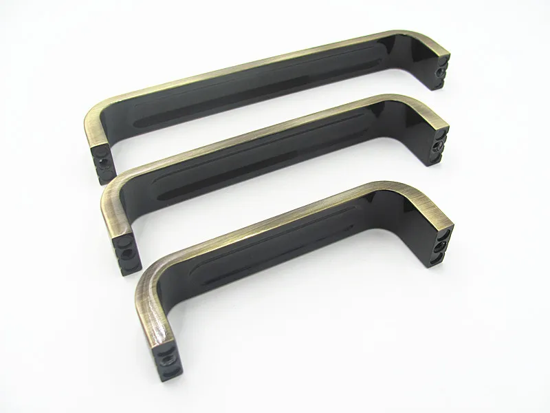 Furniture cabinet flat drawer zinc cabinet handles