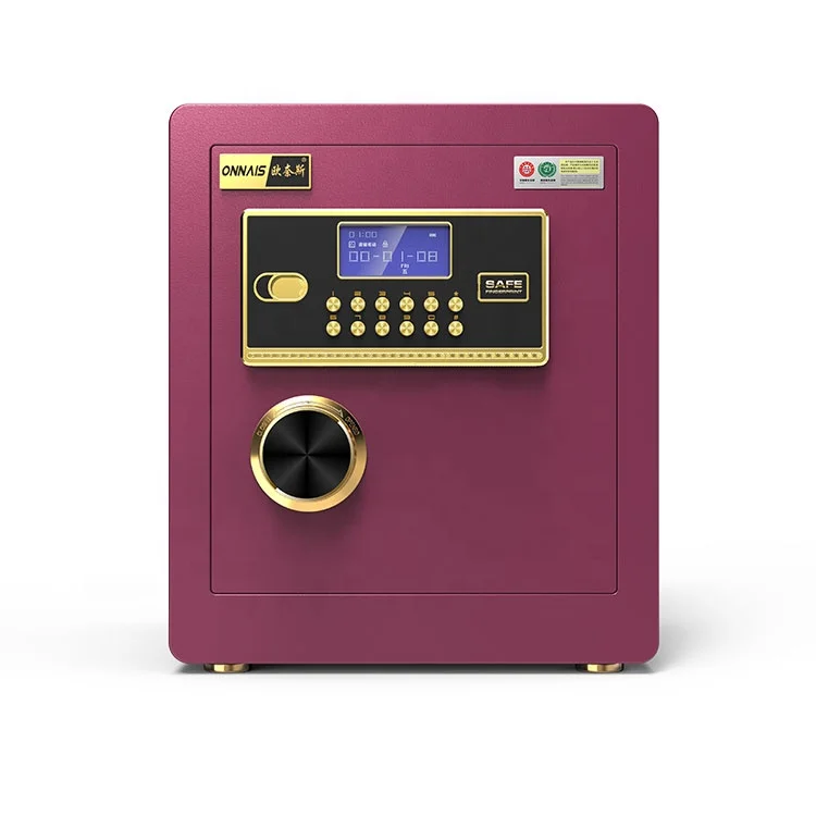 Promotion Drop Biometric Cash Fingerprint Deposit Boxes Secret Money Big Gift Home Password Safes
