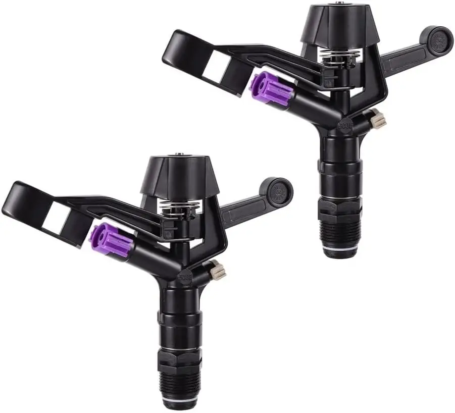 3/4' Rotating impact sprinkler rotating lawn sprinkler