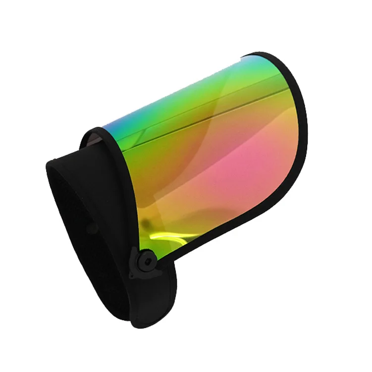 2023 UV Cheap Summer Wholesale Plastic PC Waterproof Sun Visor Hats Outside Travel Hat Unisex Shade Sun