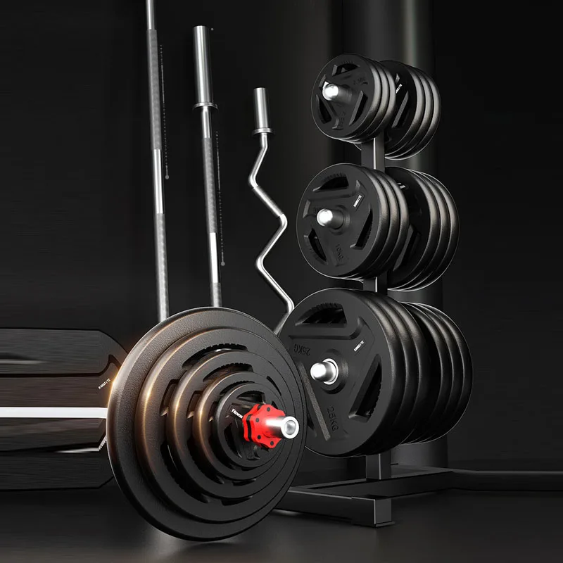 2024 Dumbbells Barbell set with Connector Options for strength training with Plastic Carry Case include chromed bars