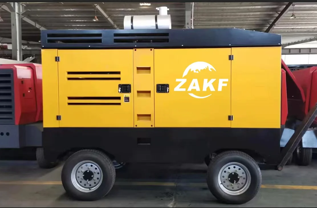 New Products 12Bar  12m3/min SNCY12-12 portable diesel compressors  Diesel drive for aviation industry