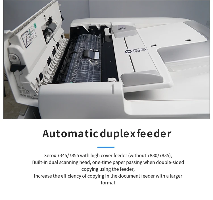  Б/у принтер A3 со сканером копировальный аппарат для Xerox 7525/7530/7535/7545/7556 цветной фотокопировальная