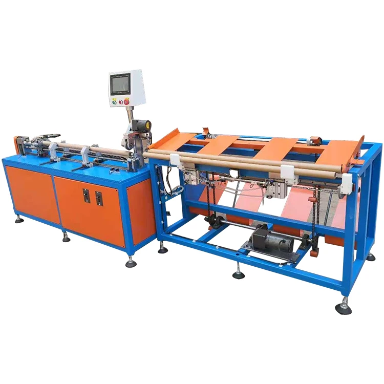 Full Automatic Single Blade Paper Tube Core Cutter Cardboard Paper Cone Core Cutting Machine