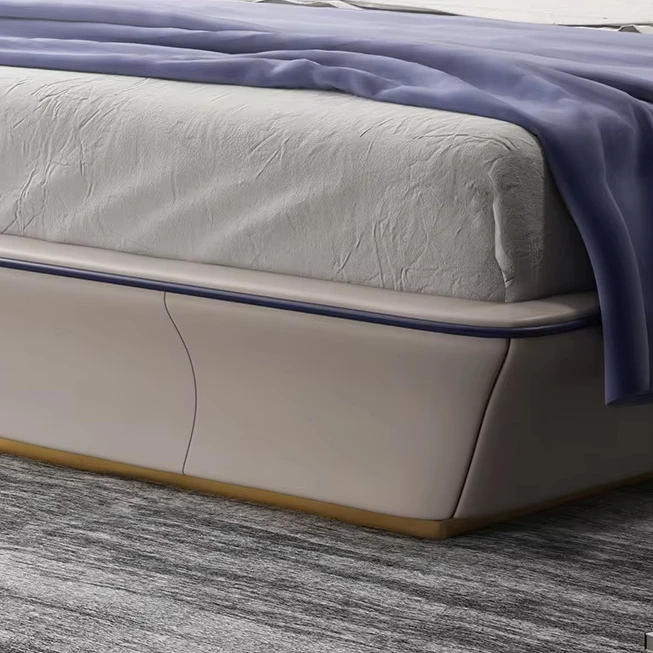 Modern Home Furniture Luxury king Size Double Master Bedroom Set Modern Adult Upholstered Bed