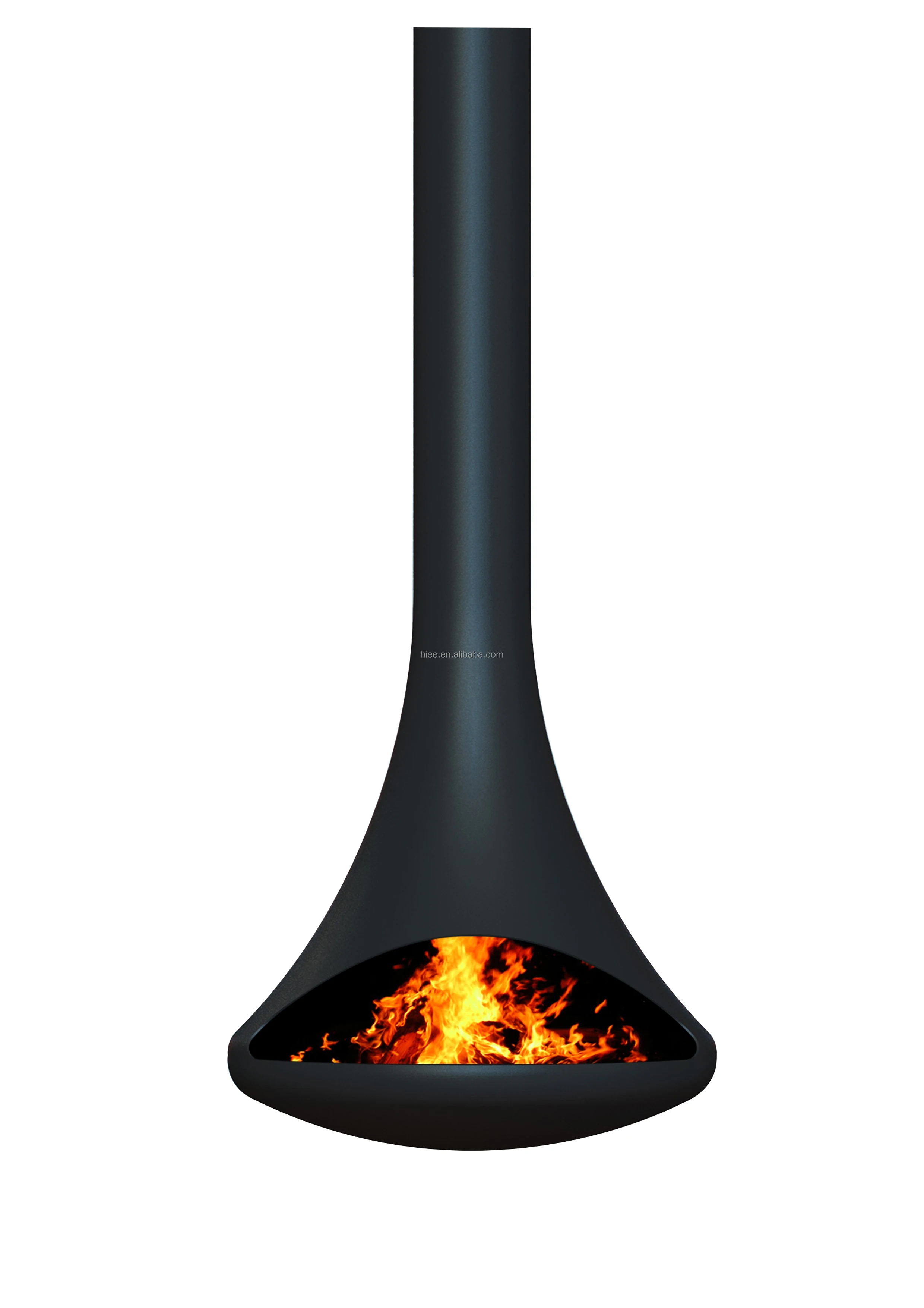 ceiling mounted stove indoor hotel heating wall mounted wood burning suspended fireplace with glass door