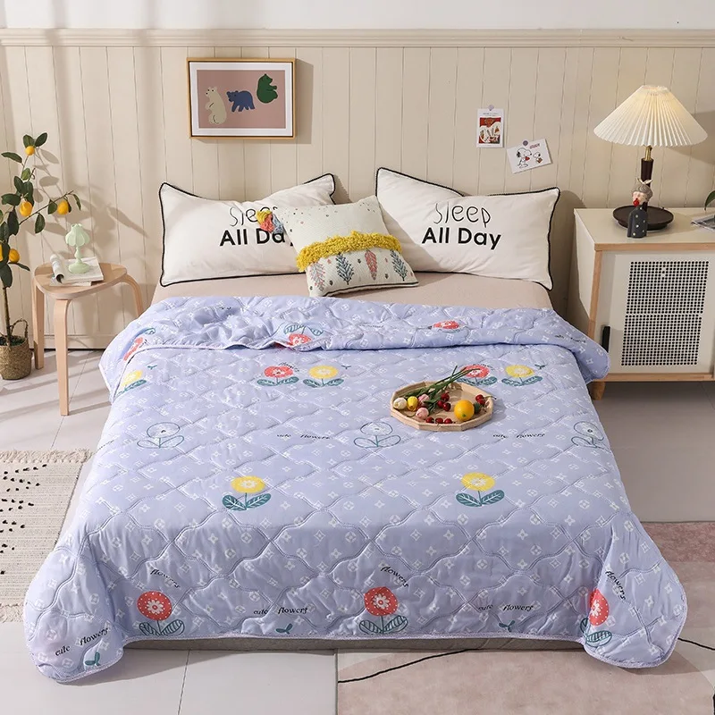 Фабрика идиллический воздуха печать прохладно летом кондиционер большой потратить прилегает к коже, мягкие тонкие печать одеяло