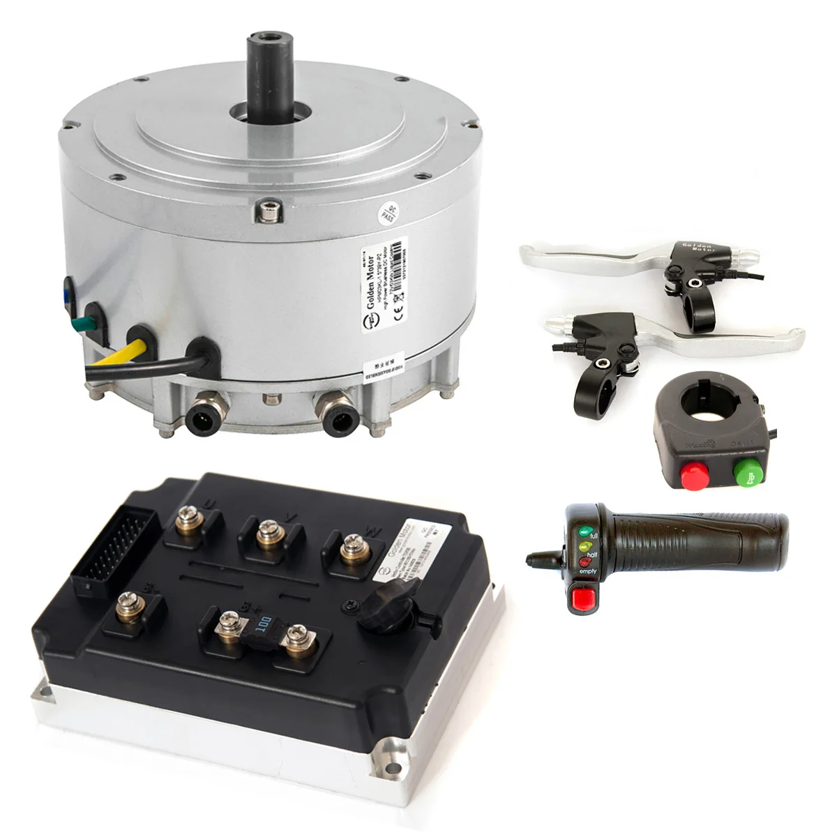 48V 72V 3kW electric mid motor electric motorbike motorcycle conversion kit electric grass cutter motor with controller