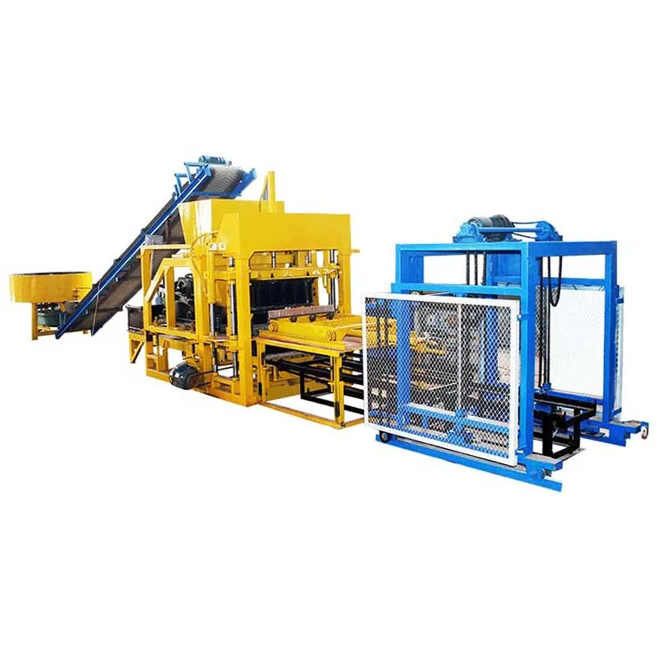 QT4-18 Automatic Concrete Color Paver Block Maker Asphalt Curb Machine Price