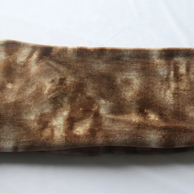 High Quality Fake Rabbit Ladies animal print faux fur fabrics for Women