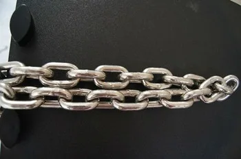 DIN 766 stainless steel welded link chain