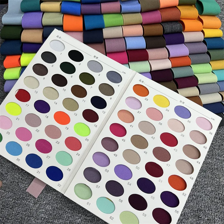 3cm high density elasticity colored plain rubber double-sided elastic band for box accessories