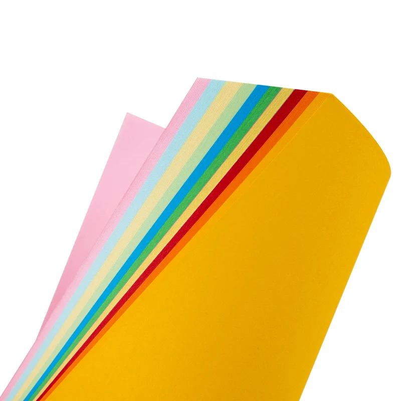 Deli 74824 A4 100 Sheets Hand-made Origami Kindergarten Paper square DIY 48pcs Per Carton Set